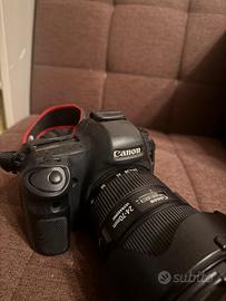 Canon 6D,24-70mm F2.8 II, 50mm F1.4, Flash e zaino