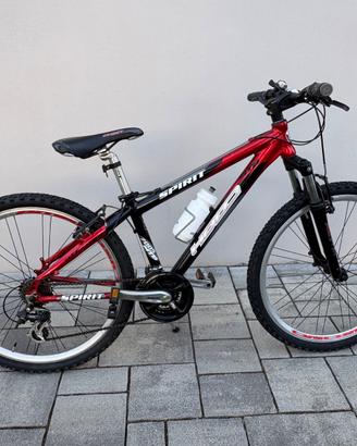 Mountain Bike Spirit 26” rossa/nera – Cambio Shima