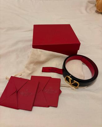 Cinta double-face Valentino tg 65cm (altezza 20mm)
