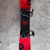 Rossignol District 151 Snowboard + Attacchi Battle