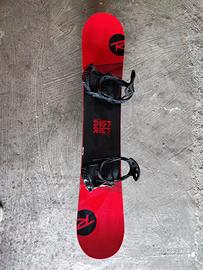 Rossignol District 151 Snowboard + Attacchi Battle