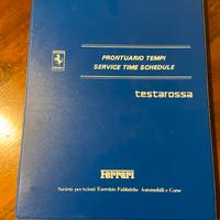 Ferrari Testarossa  - manuale service