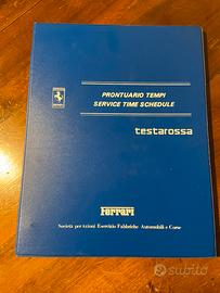 Ferrari Testarossa  - manuale service