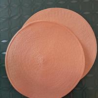 tovagliette in rafia rotonde