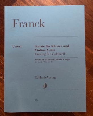 Spartito Franck Sonata Violin