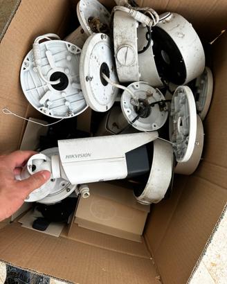 Sistema di videosorveglianza hikvision completo