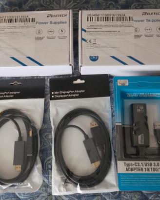 2 Reletech 65W USB C + 2 DisplayPort + 1 Type-C3.1