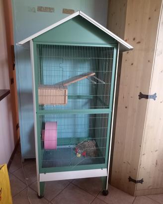 gabbia molto grande per degu e piccoli roditori