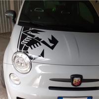 Addesivo scorpione Abarth 