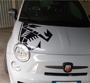 Addesivo scorpione Abarth 
