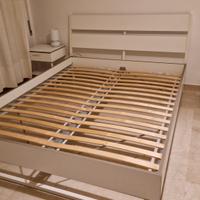 LETTO IKEA TRYSIL + MATERASSO + 2 COMODINI