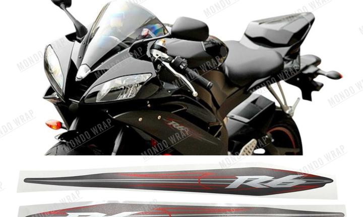 Adesivi compatibili con Yamaha R6 2006 YZF carene