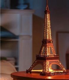 Modellino Torre Eiffel con luci led