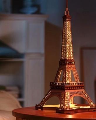 Modellino Torre Eiffel con luci led