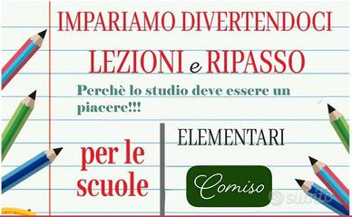 Comiso doposcuola bambino scuola elementare