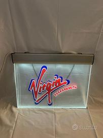 Insegna Luminosa Vintage Virgin Drinks