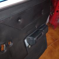 Inserto porta pelle nera lancia delta evo1