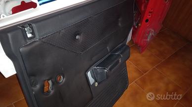Inserto porta pelle nera lancia delta evo1