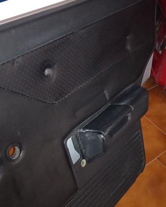 Inserto porta pelle nera lancia delta evo1