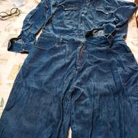 tuta jeans 