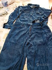 tuta jeans 