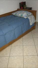 Letto singolo legno
