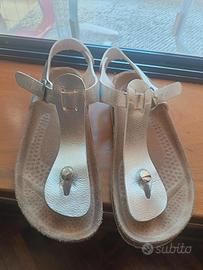 infradito n. 38 argento