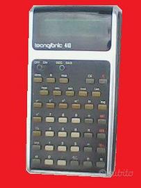 Calcolatrice elettronica scientifica vintage