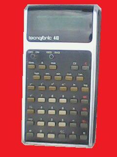 Calcolatrice elettronica scientifica vintage