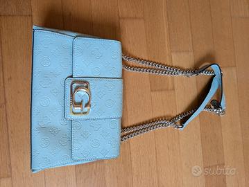 Borsa Guess originale - emilia logo pivoine verde