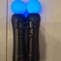 2 joystick Playstation Move per ps3/Ps4/Ps5