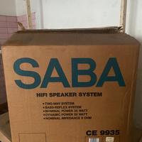 SABA HIFI SPEAKER SYSTEM