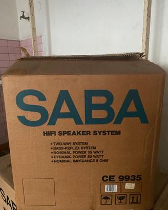 SABA HIFI SPEAKER SYSTEM