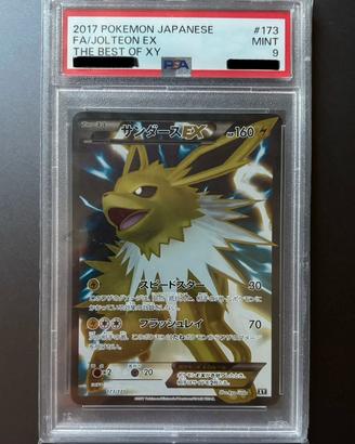RIBASSO - Carta Pokemon Jolteon XY PSA9 JAP