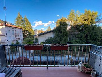 Clusone bilocale con balcone e box auto