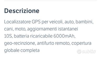 localizzatore GPS