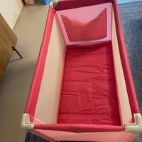 Lettino da campeggio + 2 materassi nuovi