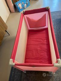 Lettino da campeggio + 2 materassi nuovi