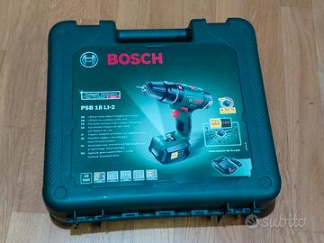 Trapano avvitatore PSB 18 LI-2 con motore di ricam