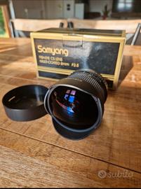 Samyang 8mm f/3.5 CS Fisheye for Sony