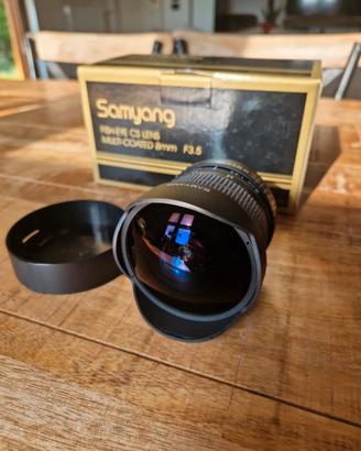 Samyang 8mm f/3.5 CS Fisheye for Sony
