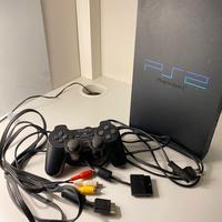 Sony PlayStation 2 Ps2 Fat + Controller + Memory