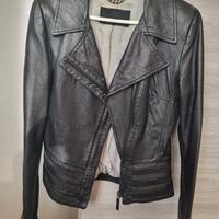 giubbotto pelle donna Elisabetta Franchi 