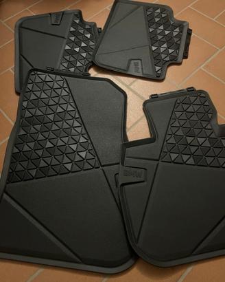 tappeti gomma bmw x1 u11 x2 u12 originali 