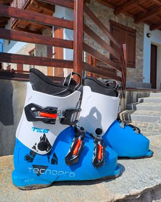 Scarponi sci  bimbo tecnopro 210 (misura piede 33)