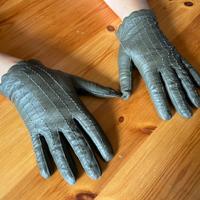 Guanti Valentino in vera pelle e seta