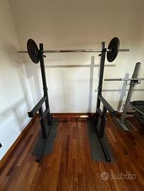 Rack con bilanciere