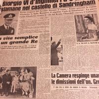 raccolta quotidiani del febbraio 1952
