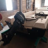 Barca 5 mt motore 400 2t / Mercury 25