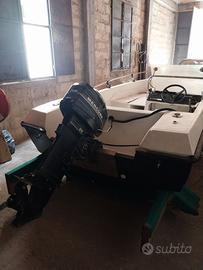 Barca 5 mt motore 400 2t / Mercury 25